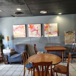 Aroma Coffee Shop - Tables, chairs, artwork & other items for sale