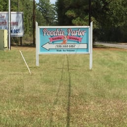 Sign by road.