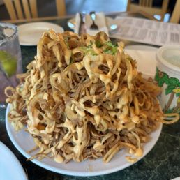 Fried Onion Ring Tower