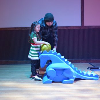 Spare Time - Windsor Locks - Dinosaur to help little ones with the balls! - Bowling Near Me - Windsor Locks, Connecticut