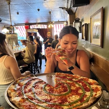 Rubirosa - Large Tie-Dye Pizza - Italian Near Me - New York, New York Rubirosa - Large Tie-Dye Pizza - Italian Near Me - New York, New York