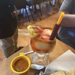 El Rancho Viejo - La mangonada and The Freda drink were yummy