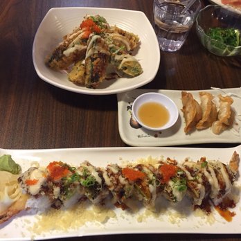 O' Sushi - M&m roll.. Crazy jalapeño.. And complimentary gyoza! Yummy! - Sushi Bars Near Me - Newark, California O' Sushi - M&m roll.. Crazy jalapeño.. And complimentary gyoza! Yummy! - Sushi Bars Near Me - Newark, California