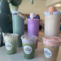 Latte and matcha Latte and matcha