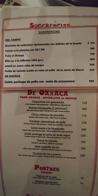 Menu photo 1 Asador Vasco Oaxaca, OAX Menu photo 1 Asador Vasco Oaxaca, OAX