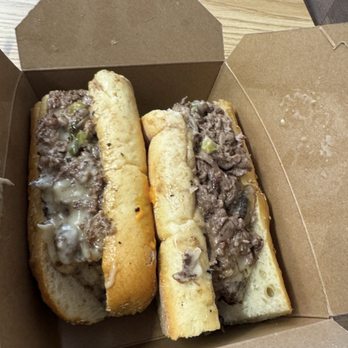 Christo's Wake and Steak - New School Cheesesteak with onions, peppers, and mushrooms. - Breakfast & Brunch Near Me - Bloomfield, New Jersey