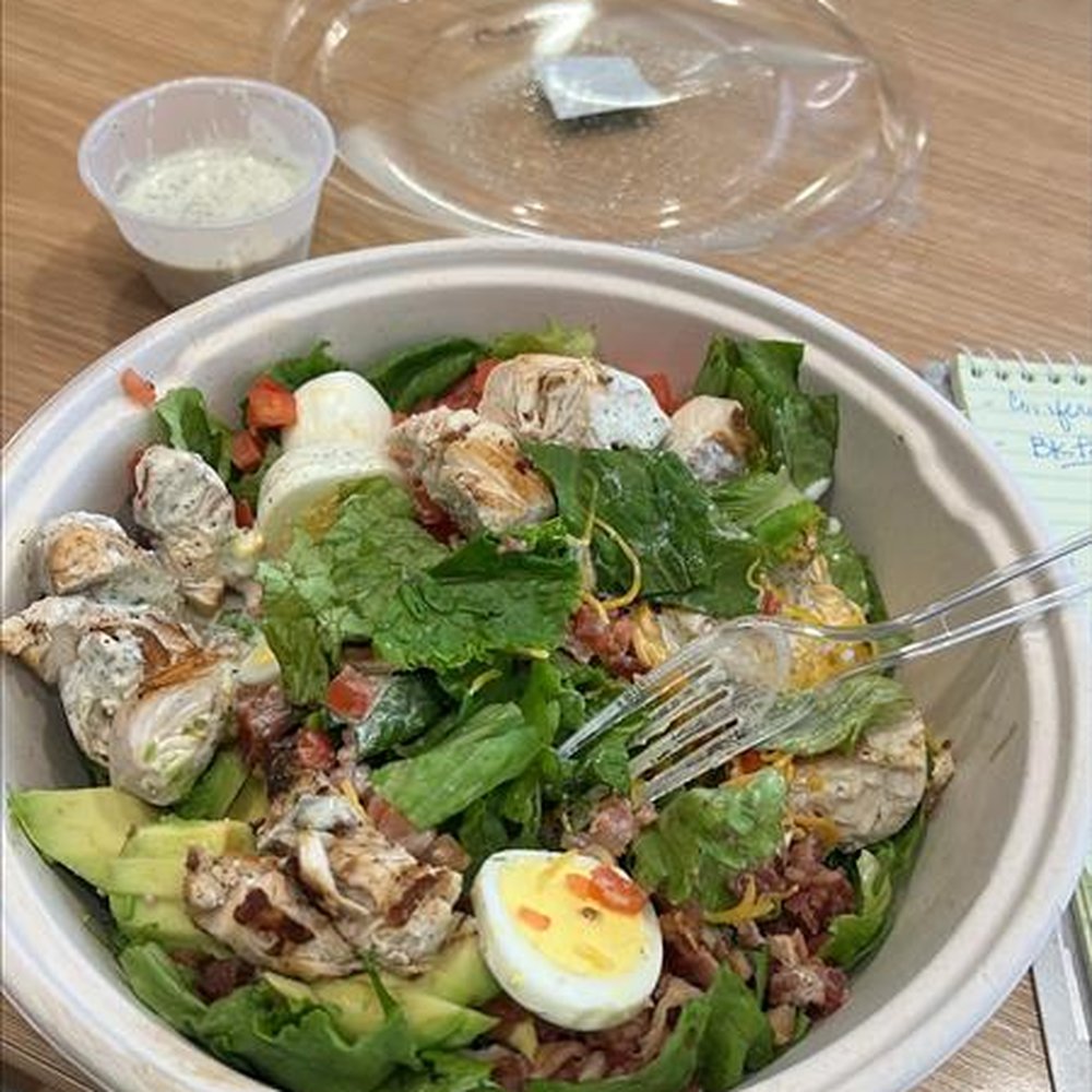 Cobb salad with grilled chicken Cobb salad with grilled chicken