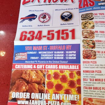 La Nova Pizzeria - Pizza Near Me - Williamsville, New York La Nova Pizzeria - Pizza Near Me - Williamsville, New York