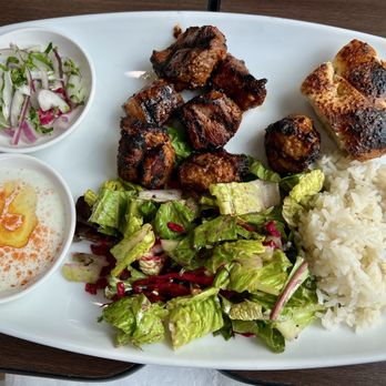 Istanbul Grill House & Cafe - Lamb Kebab entree. - Turkish Near Me - Edmond, Oklahoma