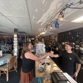 Janeen's Majik Beanz - two people shaking hands - Coffee & Tea Near Me - Carolina Beach, North Carolina