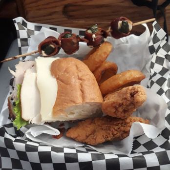 The Stackz Co - Club sandwhich, chicken tenders, jalapeno poppers. Best oinions rings that I've had. I love THE STACKZ CO. - American Near Me - Rancho Cucamonga, California The Stackz Co - Club sandwhich, chicken tenders, jalapeno poppers. Best oinions rings that I've had. I love THE STACKZ CO. - American Near Me - Rancho Cucamonga, California