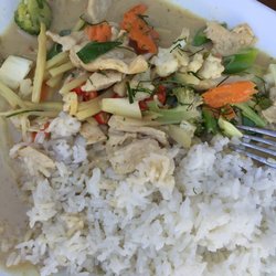 Restaurant Rückerts Welt Basar - Grünes Hühnercurry
