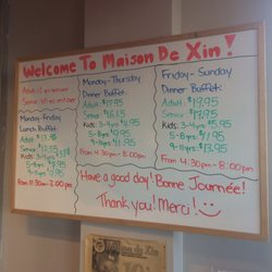 Maison De Xin - Tarifs