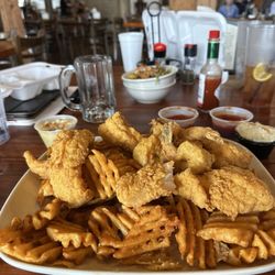 The Regatta - Seafood Platter or what's left of one!!