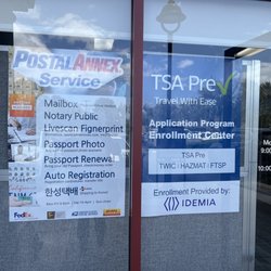 IdentoGO - located inside postal annex