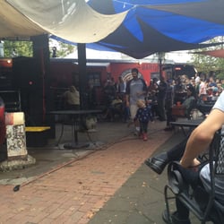 Carrboro Music Festival - Outdoor music at southern rail and barcadw
