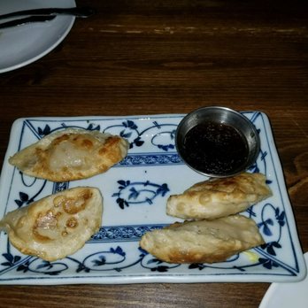 Double Chin Modern Asian Restaurant - Pork dumplings.... YUM!! - Asian Fusion Near Me - Boston, Massachusetts