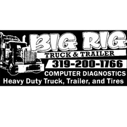 Big Rig Truck And Trailer