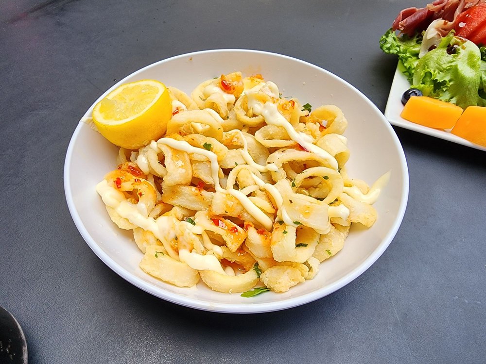 Food from The Leaf Restaurant