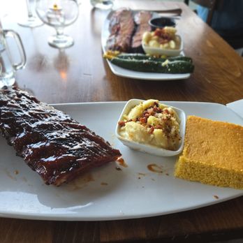 Smoke Signals - Ribs. Good Mac and cheese and corn bread. - Barbeque Near Me - Lake Placid, New York