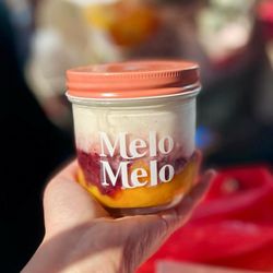 MeloMelo Coconut Dessert - Sunset Mango Coconut