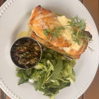 Brick & Mortar - pan seared market fresh catch (grouper) - New American Near Me - Saint Petersburg, Florida