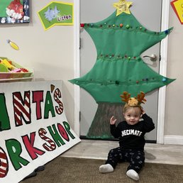 Holiday school party! Holiday school party!