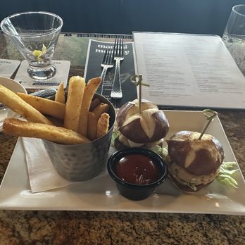 Smith's Landing Seafood Grill - Salmon Sliders with fries - Seafood Near Me - Antioch, California Smith's Landing Seafood Grill - Salmon Sliders with fries - Seafood Near Me - Antioch, California