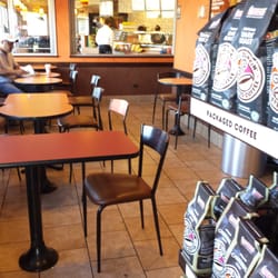 Dunkin' - It's a cramped little space next to a Subway.