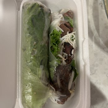 Saigon Star - Beef spring rolls. Completely ripped through - Vietnamese Near Me - San Diego, California