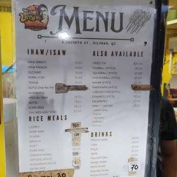 Mang Larry's Isawan - Street Vendors Near Me - Quezon City, NCR Mang Larry's Isawan - Street Vendors Near Me - Quezon City, NCR
