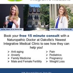 Abaton Integrative Medicine - Book your free 15 minute consult with a Naturopathic Doctor at Oakville's newest integrative medical clinic to see how they can help you!