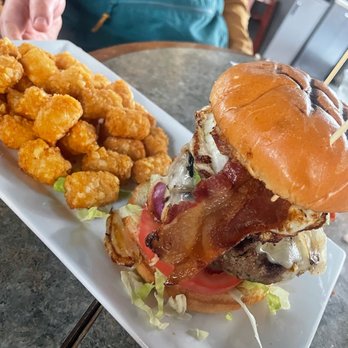 Tommy Joe's - Tjs Famous Burger with everything on it - American Near Me - Bethesda, Maryland Tommy Joe's - Tjs Famous Burger with everything on it - American Near Me - Bethesda, Maryland