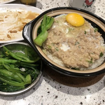 Good Taste Casserole Rice - Minced pork and egg clay pot rice - Cantonese Near Me - Toronto, Ontario