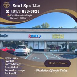 Soul Spa - Soul Spa 
7245 Fishers Landing Dr, Fishers, IN 46038
