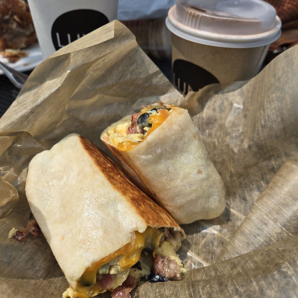 Luna Bakery Cafe - Breakfast burrito no pick add sausage - Cafes Near Me - Cleveland, Ohio Luna Bakery Cafe - Breakfast burrito no pick add sausage - Cafes Near Me - Cleveland, Ohio
