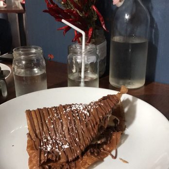 Cafe Triskell - The savory Banana, Nutella, Whipped Cream Crepe #CafeTriskell #BananaNutellaCrepe #NutellaCrepe - French Near Me - Astoria, New York Cafe Triskell - The savory Banana, Nutella, Whipped Cream Crepe #CafeTriskell #BananaNutellaCrepe #NutellaCrepe - French Near Me - Astoria, New York
