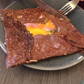 Framboise - Ham egg and mushroom crepe - Creperies Near Me - Paris, 75