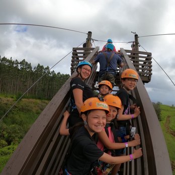 The Umauma Experience - Zip lining! 9 zip lines, 2 hours of amazing views and fun! Staff makes everyone feel comfortable and safe. - Ziplining Near Me - Hakalau, Hawaii The Umauma Experience - Zip lining! 9 zip lines, 2 hours of amazing views and fun! Staff makes everyone feel comfortable and safe. - Ziplining Near Me - Hakalau, Hawaii
