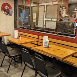 Indoor seating area