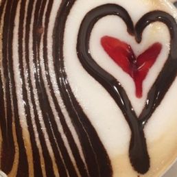Delicious latte