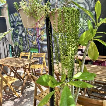 Yia Caffe - Side patio - Coffee & Tea Near Me - Los Angeles, California Yia Caffe - Side patio - Coffee & Tea Near Me - Los Angeles, California