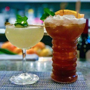Huddy’s - Madame Butterfly (l) & Road to Hana (r) - Gastropubs Near Me - Redondo Beach, California Huddy’s - Madame Butterfly (l) & Road to Hana (r) - Gastropubs Near Me - Redondo Beach, California