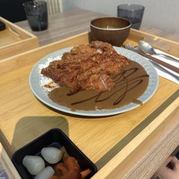 Chicken katsu set Chicken katsu set