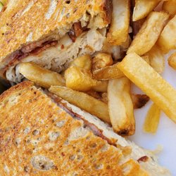 The Green Box Food Truck - Turkey swiss and bacon