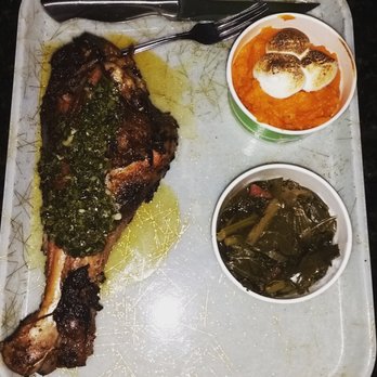 Grace Meat + Three - Turkey Leg, Bourbon Sweet Potatoes & Collard Greens - Southern Near Me - St Louis, Missouri Grace Meat + Three - Turkey Leg, Bourbon Sweet Potatoes & Collard Greens - Southern Near Me - St Louis, Missouri