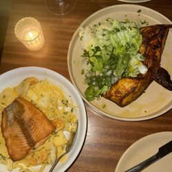 Arctic char and hamachi collar