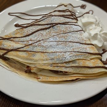 Crêpes De Luxe - Nutella crêpe with strawberries and bananas - Creperies Near Me - Mississauga, Ontario Crêpes De Luxe - Nutella crêpe with strawberries and bananas - Creperies Near Me - Mississauga, Ontario