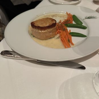 Gary Danko - Horseradish Crusted Salmon Medallion - New American Near Me - San Francisco, California