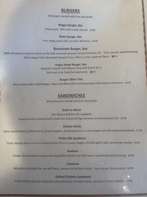 Menu photo 8 Buffalo Chophouse Port Saint Lucie, FL
